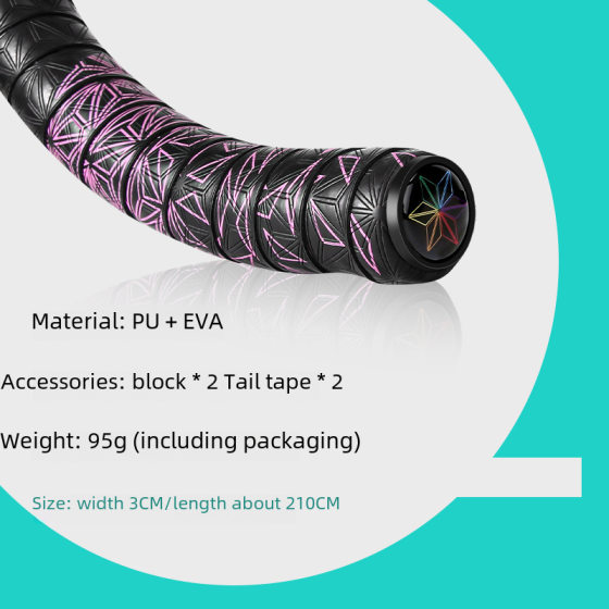 American chrysanthemum bicycle with road bike comfortable non-slip silicone shock absorber sweat-absorbing dead fly with non-slip equipment