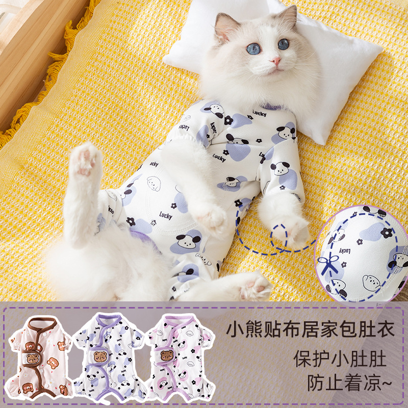 Ropa de aire acondicionado cálido de otoño e invierno para gatos
