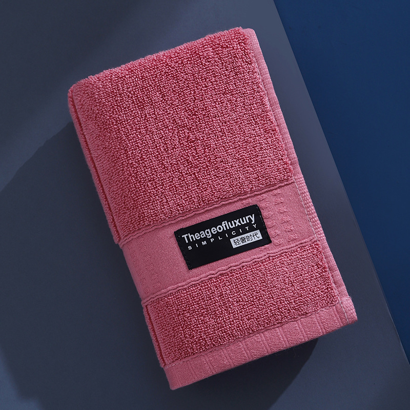 Toalla facial, 100% algodón, Clase A, absorbente, sin pelusas, envasada individualmente, toalla antibacteriana 7A, toalla de recuerdo de boda