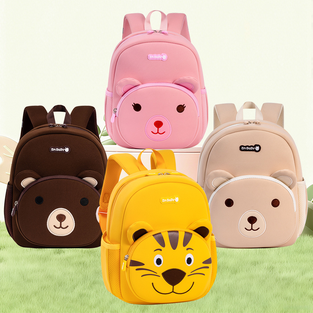 Mochila Infantil Antipérdida de Tela Sumergible, Ultraligera, para Educación Escolar