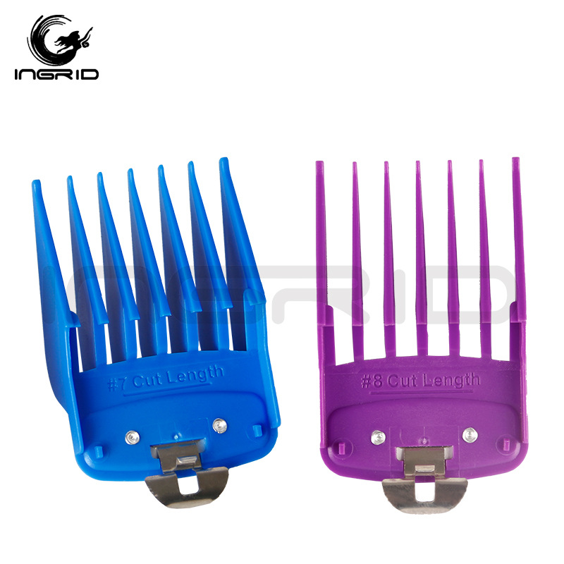 Cross-border new electric hair clipper limit comb set oil head color caliper salon hair clipper hair clipper positioning comb