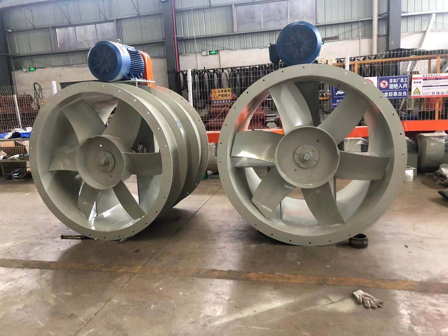 轴流风机 工厂货源 低噪音通风轴流风机厂房地库工业排烟风机