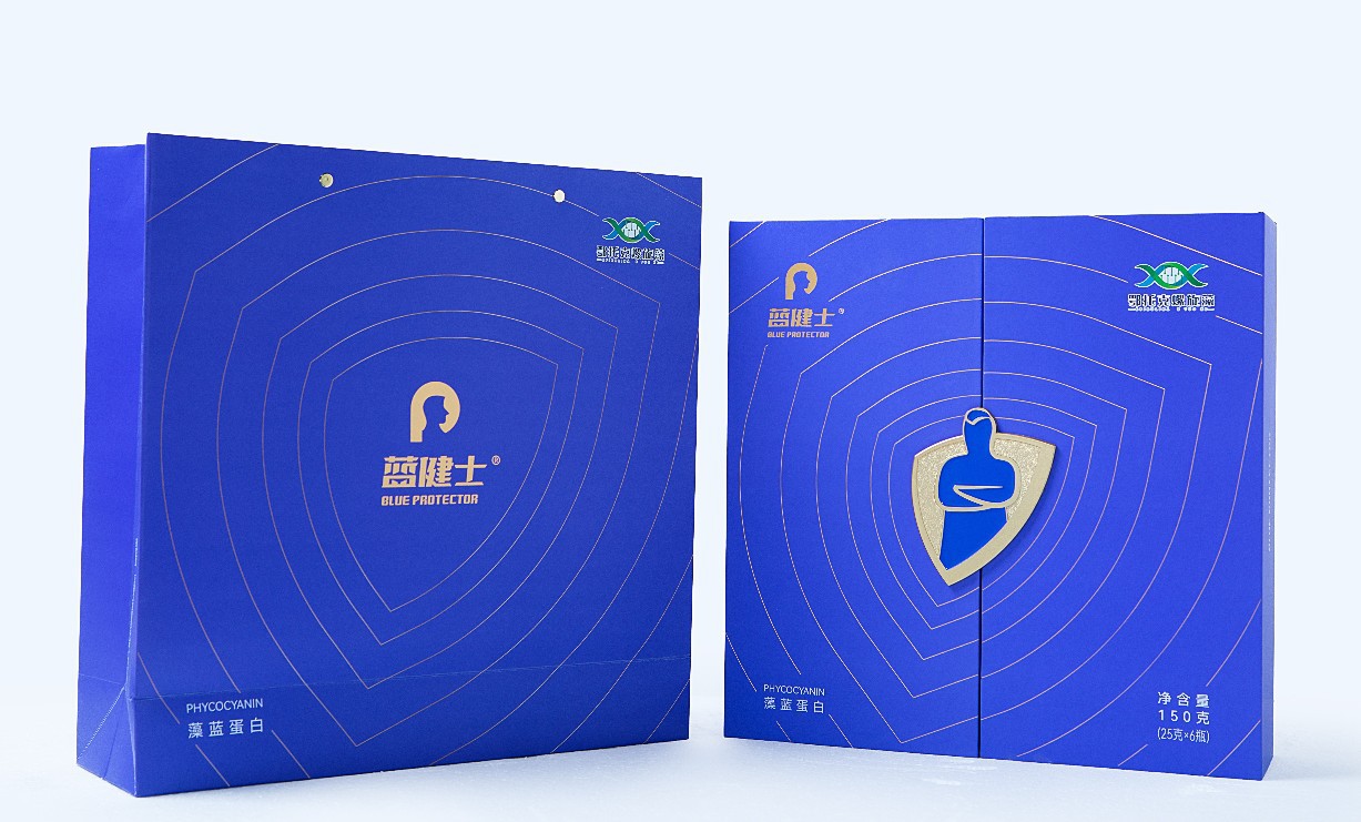 蓝健士藻蓝蛋白片  高奢礼盒装