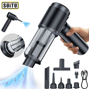 Car Vacuum Cleaner Super Powerful Suction Car Dedicated Wireless Handheld Small Portable Vacuum Cleaner Suction and Blowing Integrated