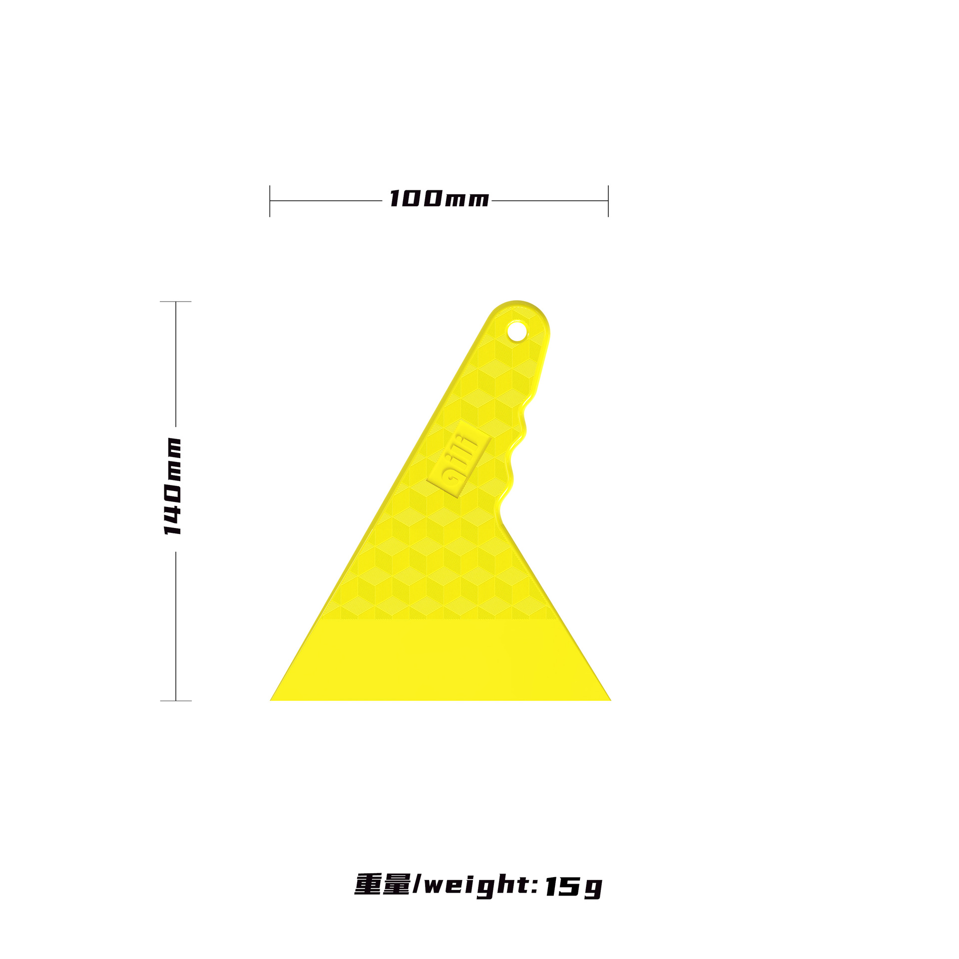 Herramientas de adhesión de película de automóvil triangular raspador duro raspador de película ultrafina raspador resistente a altas temperaturas suministro spot transfronterizo image 16