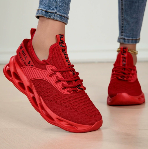 Transfronterizo más el tamaño de los zapatos de los hombres deportes ligero estudiante volando zapatos de malla tejida moda casual coreano moda otoño zapatos para correr