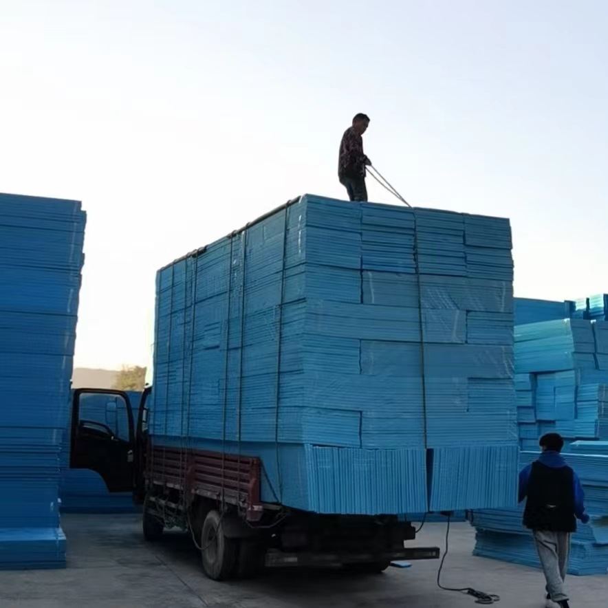 挤塑板室内外墙保温板屋顶隔热防潮垫地垫宝冷库抗压地暖吊顶材料