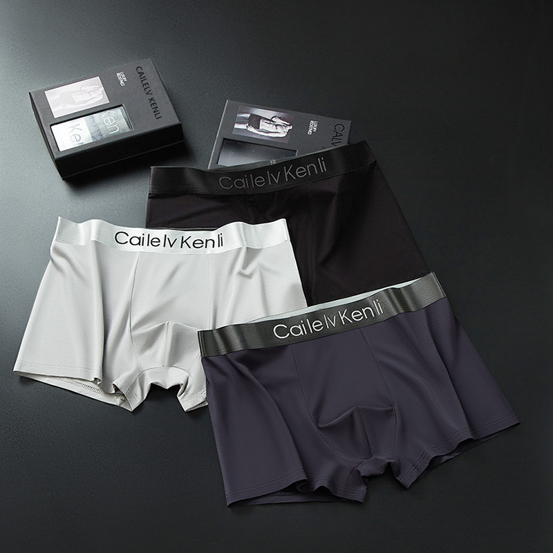 New Export Cɼckν Men's Underwear Boxer Briefs Modal Large Size Boxer Shorts Gift Box