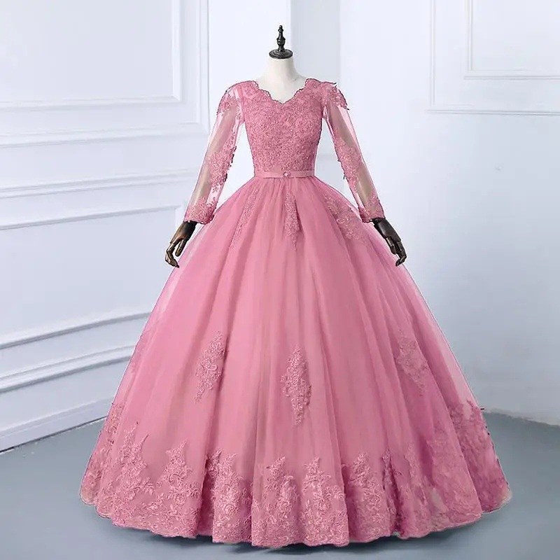Traje en solitario 2025 nuevo estilo hilo de color música vocal bel canto prueba falda de tutú vestido de anfitrión mujer sexy retro