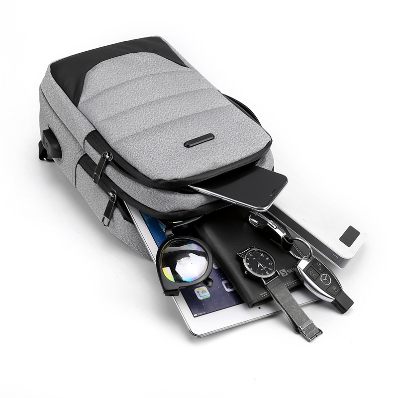 Manufacturer Wholesale 2026 Casual Men's Chest Bag New Model Password Lock Single Shoulder Crossbody Bag Large Capacity Tablet Bag