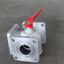 CQA三通槽车球阀 流阀合流水管开关阀门4/6分