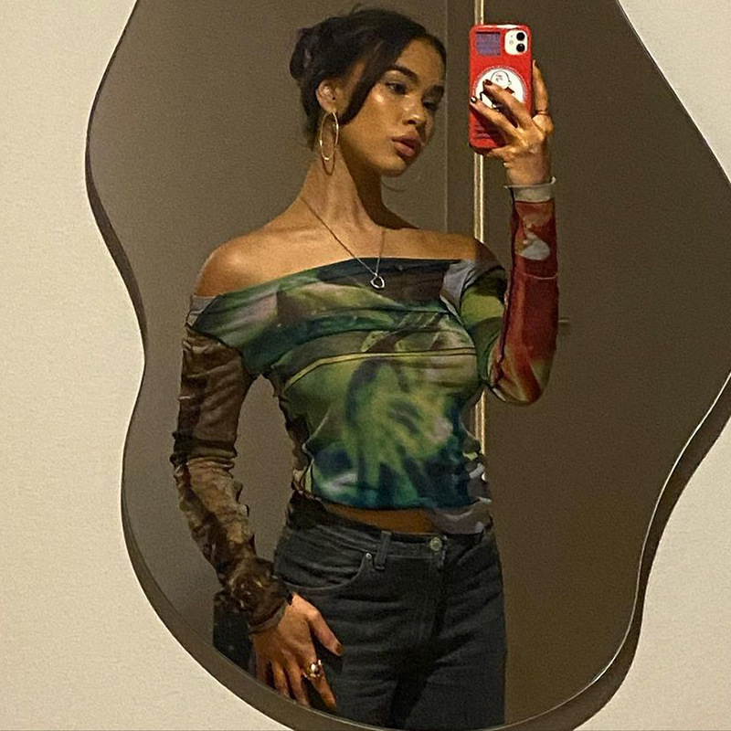 Title 19, Pull décontracté en maille imprimé Floral pour ...