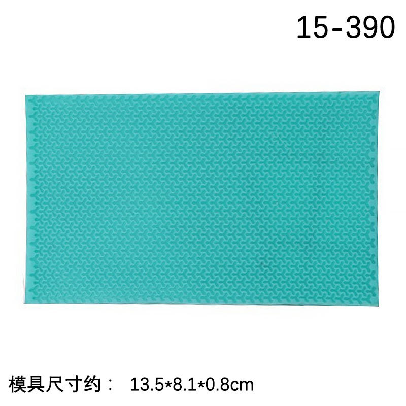Armadura armadura ropa patrón herramienta molde de silicona superficie de plástico arcilla suave cerámica molde de silicona