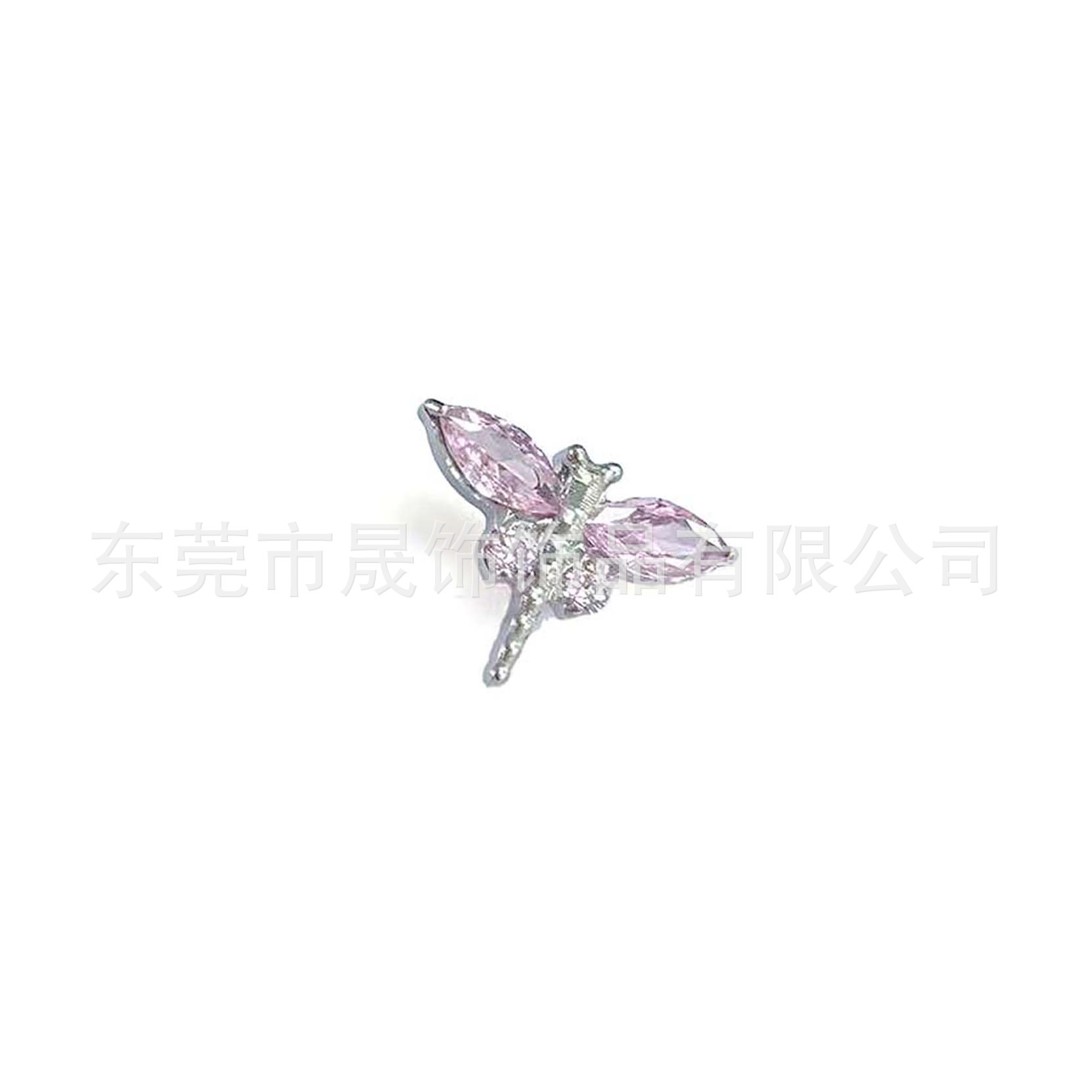 F136 Titanium 蜻蜓包 Studded Cubic Zirconia Labret Stud Ear 蜗钉 G23 Implant Grade Titanium 人体 Piercing Jewelry Helix Cartilage Stud