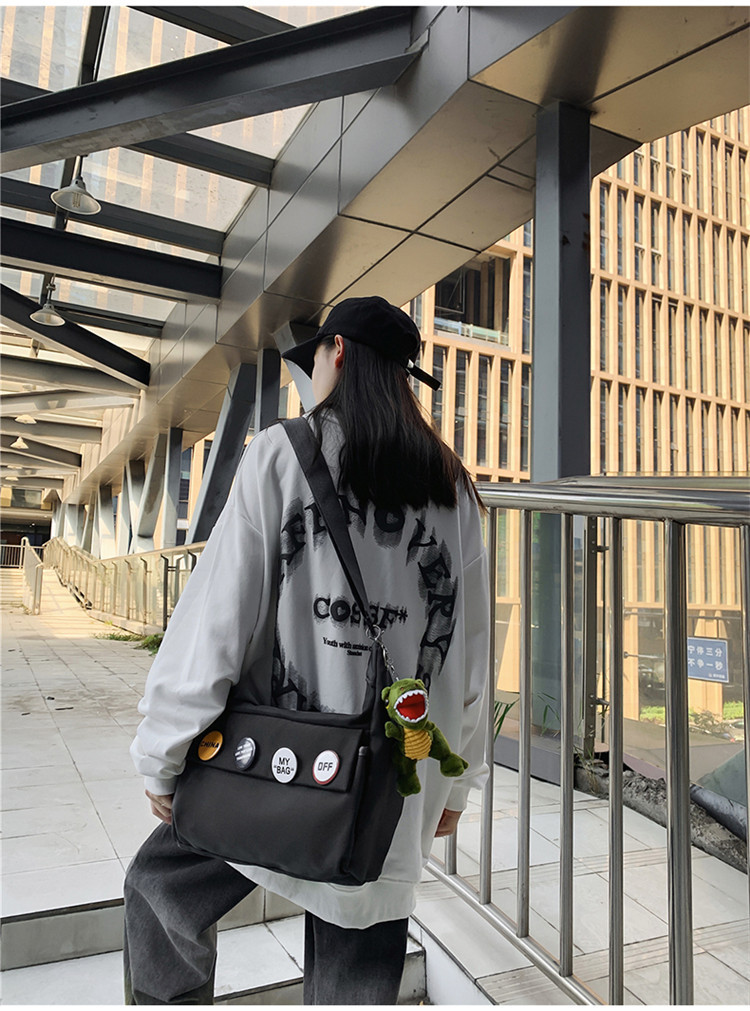 Japanese Crossbody Bag Mens Shoulder Tooling Large Capacity Fashion Brand Messenger Bag Backpack Casual Shoulder Bag Ins Trendy Mens Bagpicture5