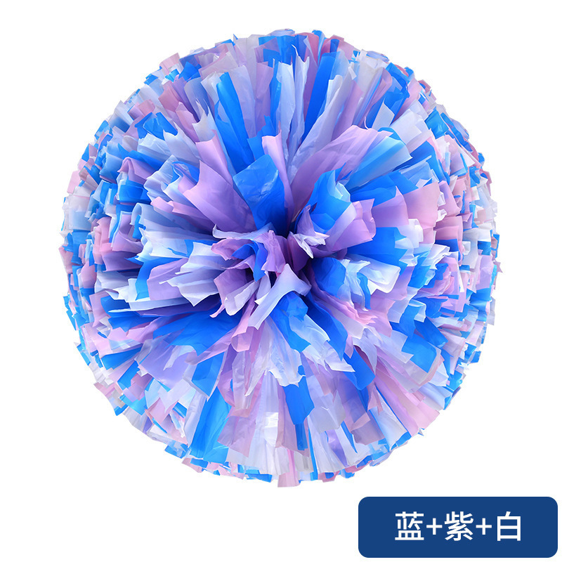 Porristas Bola de flores porristas mano flor mano sacudida flor danza rendimiento mano flor porristas flor bola de color rendimiento