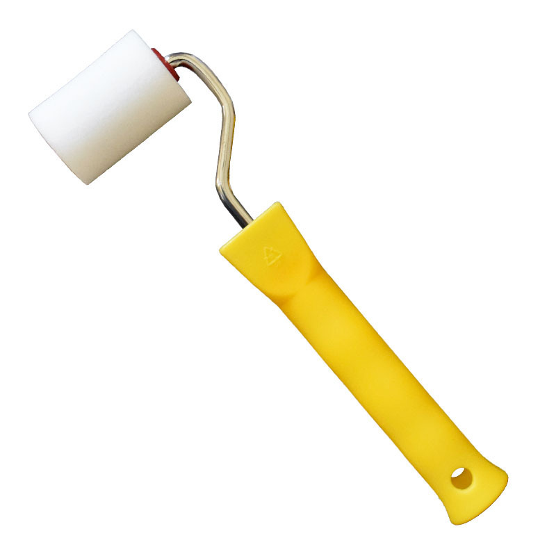 2 pulgadas de cepillo de cilindro de esponja aceitosa acuosa 5 cm de cilindro pequeño 50 kg de densidad poliéster poliéter Walde fábrica de cabello recto