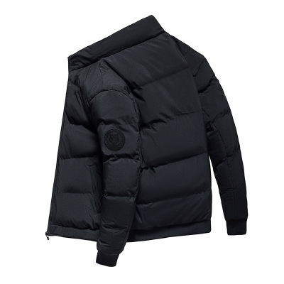 Chaquetas acolchadas de algodón para hombre, invierno 2023, abrigos de invierno, chaquetas acolchadas de algodón ligeras con cuello alto, chaquetas acolchadas de algodón gruesas para hombre de mediana edad, venta al por mayor