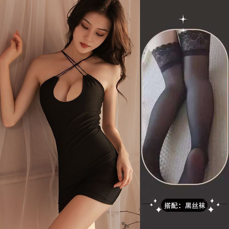 블랙+블랙 스타킹