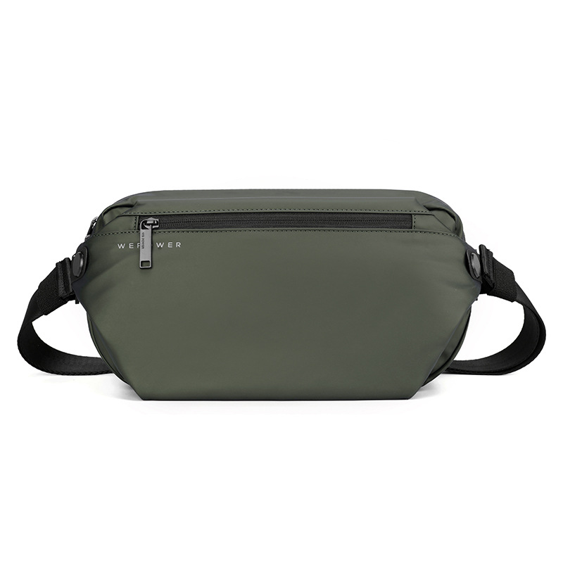 WEPOEWR nuevo ocio al aire libre de gran capacidad bolso pequeño cruzado bolso de mensajero de hombro para hombre bolso de pecho impermeable multifuncional