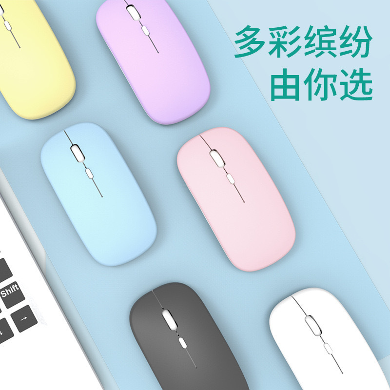 无线鼠标适用ipad手机平板静音滑鼠迷你女生可爱电脑办公蓝牙鼠标