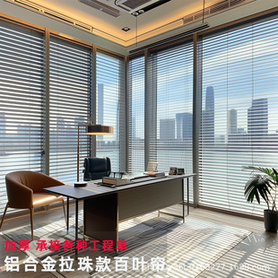 Dongguan Shenzhen Guangzhou Office Curtains Aluminum Alloy Electric Hand-Pulled Adjustable Heat-Insulating Blackout Roller Blinds