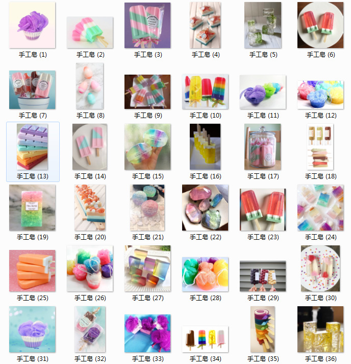 雪条雪糕手工皂 (2)