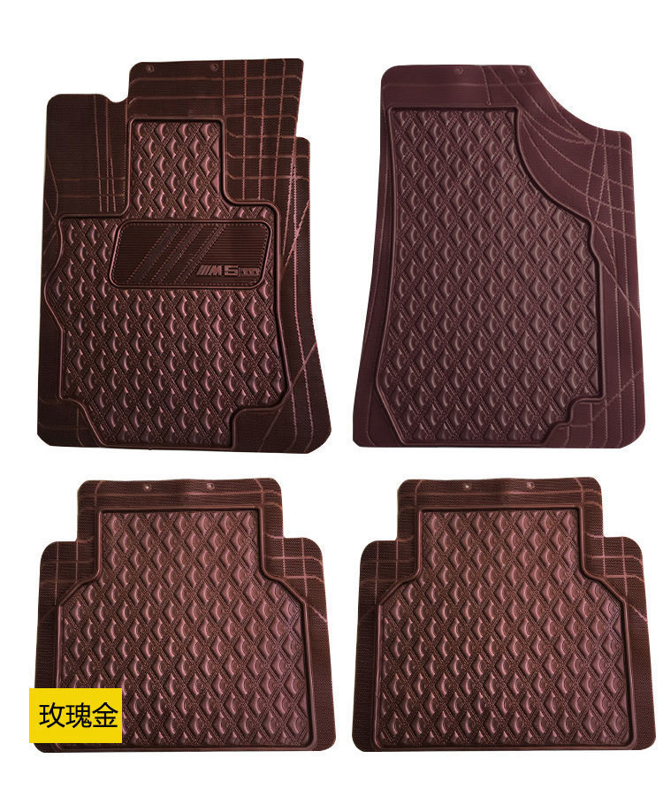 Factory direct universal car mats latex waterproof non-slip easy to clean can be cut silicone environmental protection main driving feet