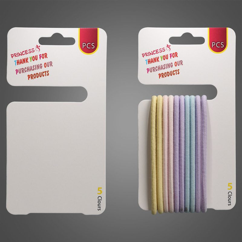 Rectangular color printed card 12.9x 6.9cm simple fashion cardboard manufacturers in stock diy super