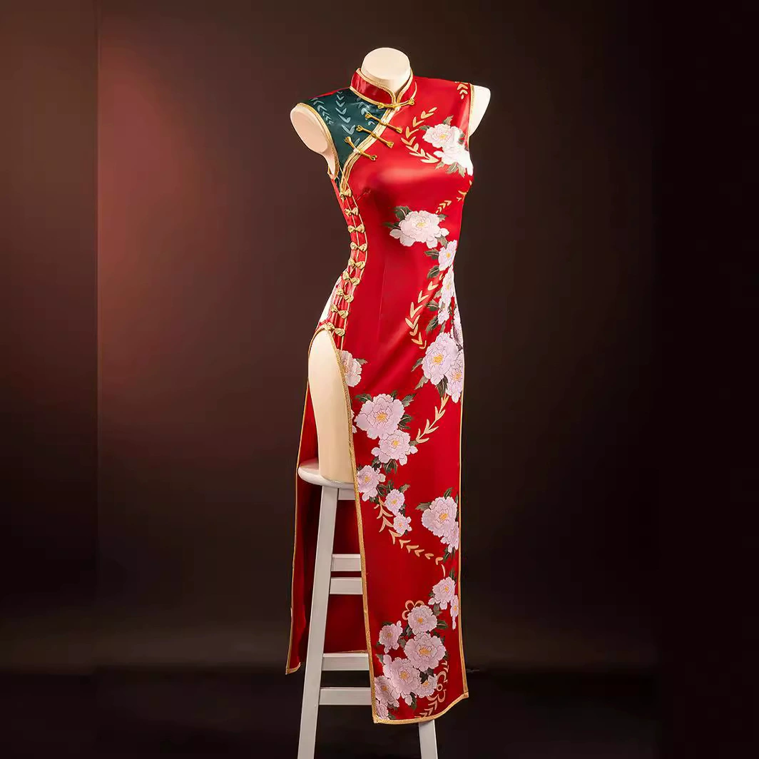 Девушекская одежда в стиле чонсам cosplay?