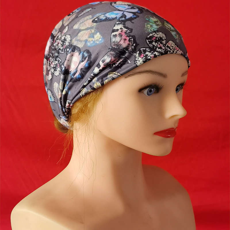 Women's Vacation Flower Polyester Hair Band display picture 3