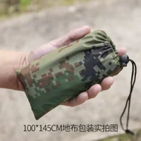 Трансграничный открытый кемпинг Камуфляж крышнур пляж палатка кемпинг водонепроницаемый напольный коврик треугольник