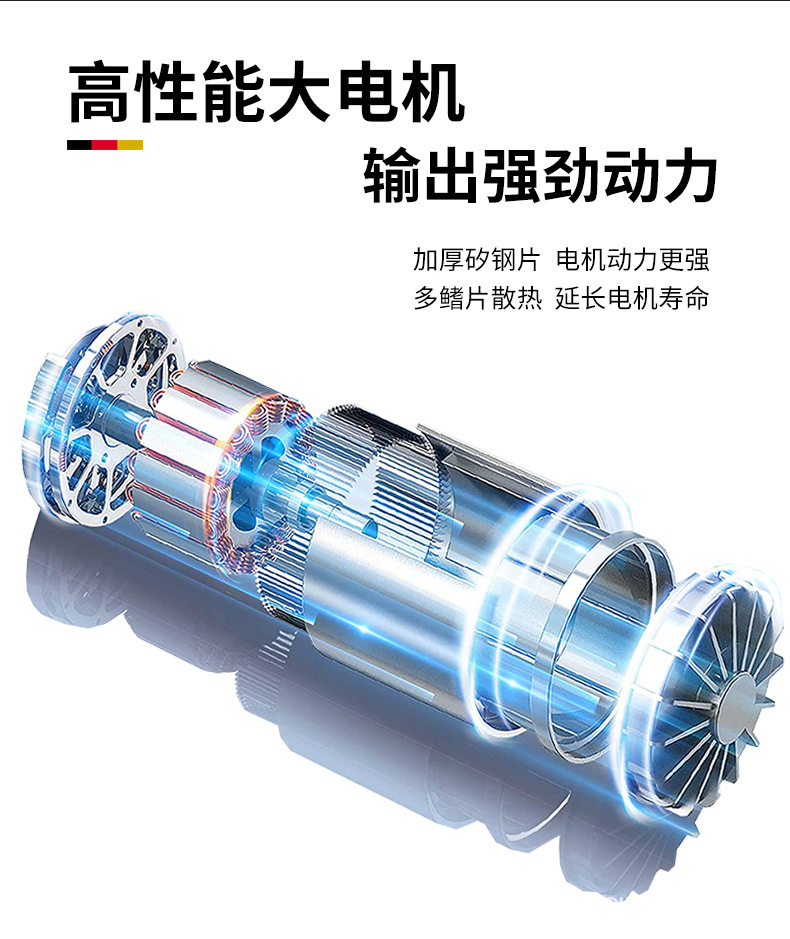 Manufacturers supply household high-pressure car washing machine motor pump high-power cleaning water portable cleaning machine cross-border