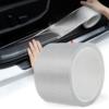 K3D transparent Carbon fibre automobile Threshold bar Bumper Anti collision strip currency Body film Decorative strip