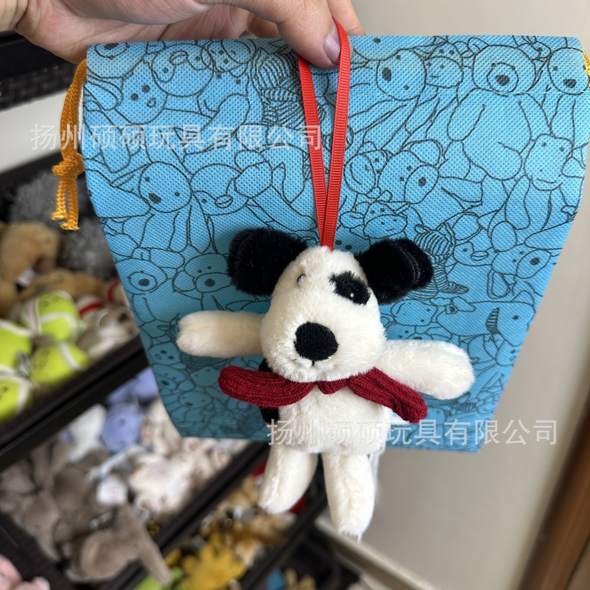 Christmas puppy 13cm