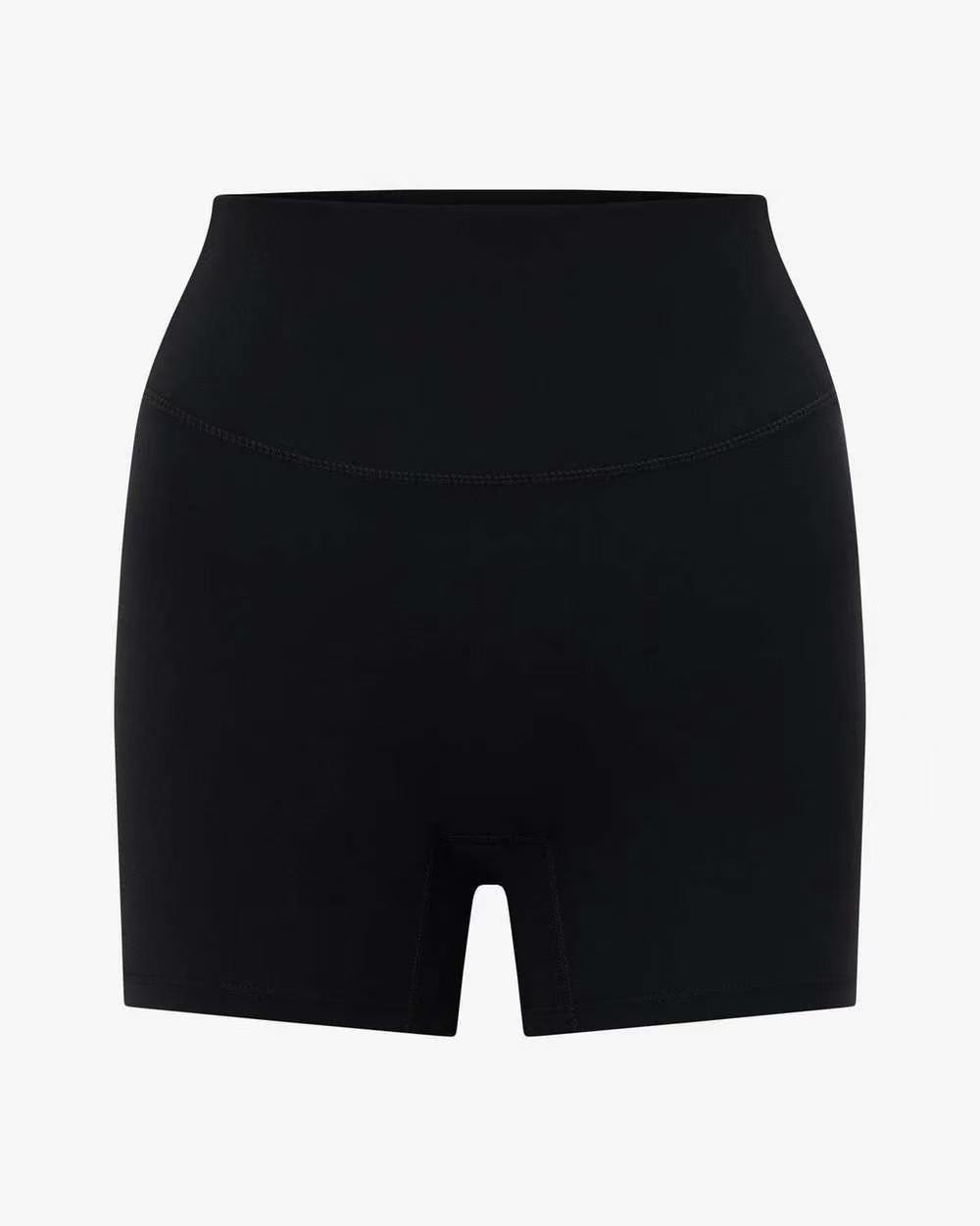Colgar cuello en V alta elástica piel con cojín de pecho apretado entrenamiento deportivo profesional pilates set de yoga pantalones cortos pantalones largos