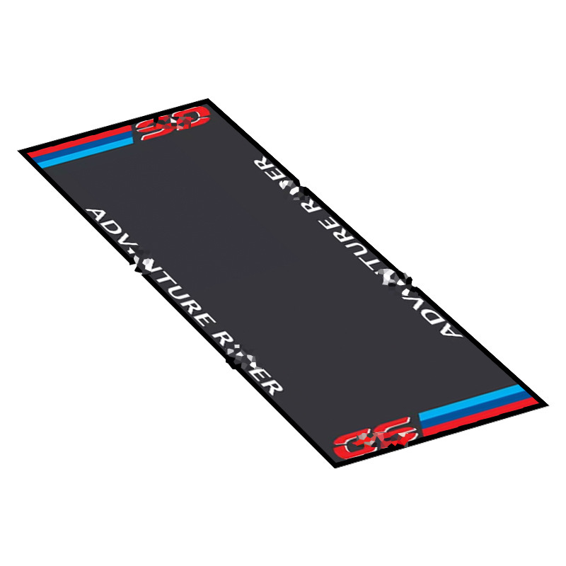 Alfombra para motocicleta, tapete de exhibición para sala de exposición de equipos de motociclismo, tapete especial para el suelo, alfombra para dormitorio, imprescindible para los entusiastas de las motocicletas, forma cuadrada.