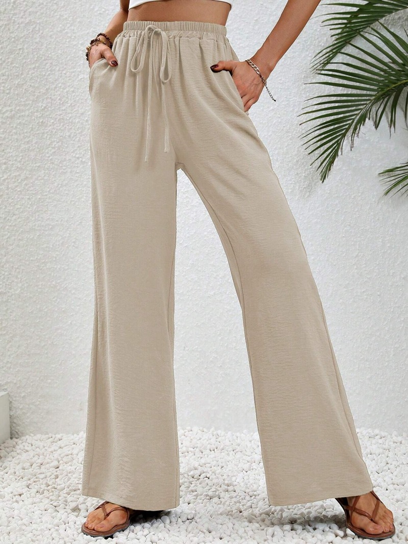 Women's Daily Streetwear Solid Color Full Length Casual Pants Straight Pants display picture 16