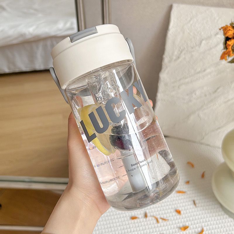 세대 차 플라스틱 컵 아이보리 화이트 800ml