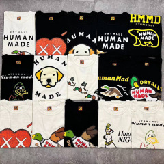 日系アメリカン潮牌ヒューマンドラゴン年限定半袖メンズカップル夏アニメ動物tシャツレディーストップス