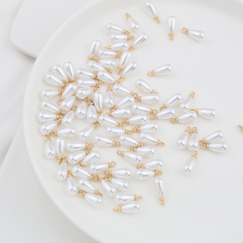 DIY Imitation Pearl 6*10 Pendant Handmade Hairpin Earrings Earrings Necklace Earrings Hair Accessories Accessories Materials DIY Imitation Pearl 6*10 Pendant Handmade Hairpin Earrings Earrings Necklace Earrings Hair Accessories Accessories Materials