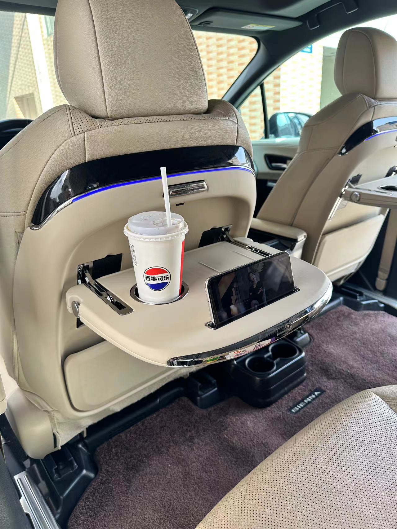 High-End Car Rear Seat Aviation Folding Table, Special Car-Specific Small Table Board, 2026 New Model Small Table Board
