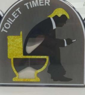 アマゾン国境を越えたトイレ砂時計減圧玩具5分間トイレの形が絶えず砂トイレ砂時計|undefined