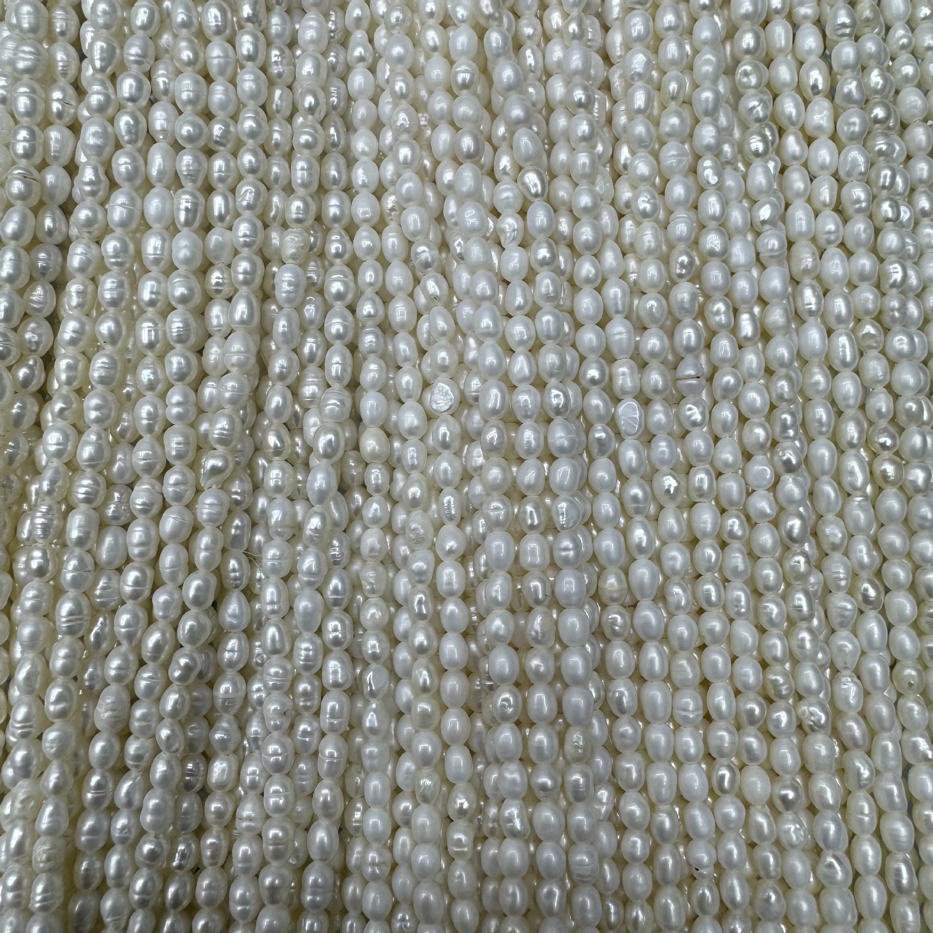 天然淡水パールネジ2 ~ 3,3 ~ 4,4 ~ 5,5 ~ 6,6 ~ 7,7 ~ 8mmビーズDIYアクセサリー