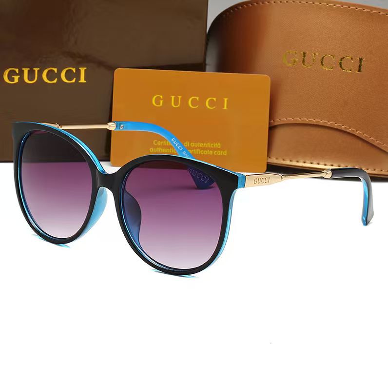 European and American New Trendy Fashion Sunglasses, Anti-Uv Sunglasses, Outdoor Travel Sunshade Glasses, Gucci 1719