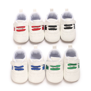 Li Hai Sheng Spring and Summer New Non-slip Breathable Lace-up Flat Heeled Men's and Women's White Shoes sneaker for Infants and Young Children