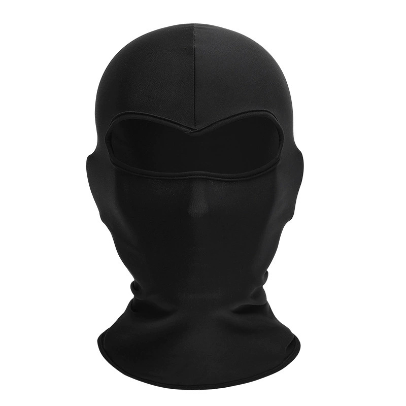 Montar en verano, máscara de protección solar, escalada al aire libre, sombreado, seda de hielo, estiramiento, transpirable, forro de motocicleta, casco, hombre