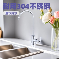 净水器水龙头304不锈钢厨房净水龙头直饮水龙头跨境热卖