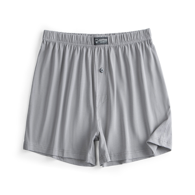 Ropa interior masculina de lyocell y algodón suave, calzoncillos bóxer finos para chico, calzoncillos bóxer transpirables y cómodos para hombre.