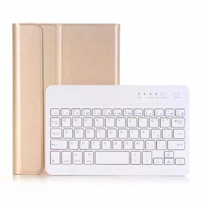 For 2021 Samsung Tab A7 lite 8.7 Bluetooth keyboard T220 flat leather case T225 Bluetooth keyboard